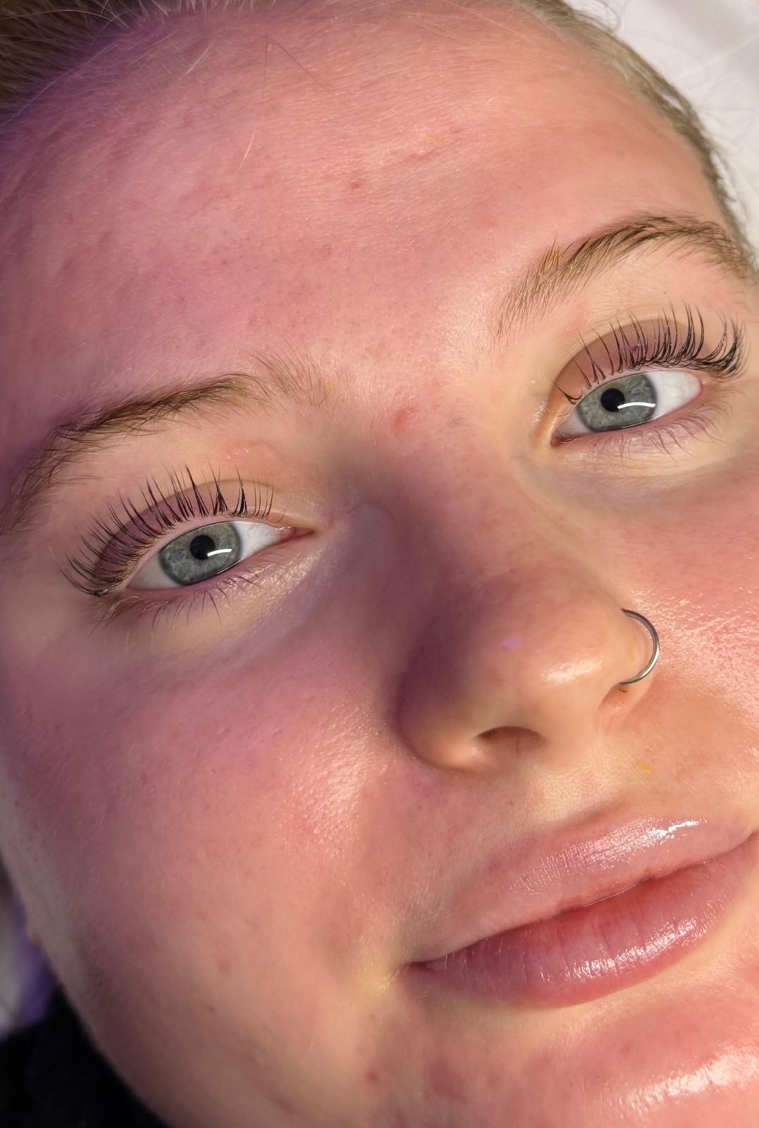 Korean lash lift results